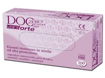 VELOFORTE NYTRILE GLOVES no powder - large
