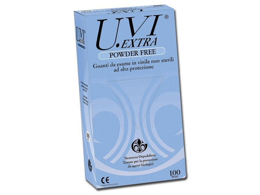 VINYL GLOVES - POWDER FREE - large