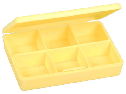 DAILY HANDY PILL BOX - yellow
