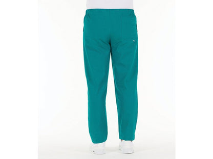 TROUSERS - green cotton - X-SMALL
