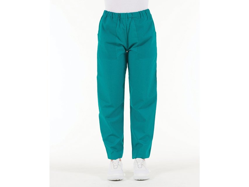 TROUSERS - green cotton - XX-LARGE