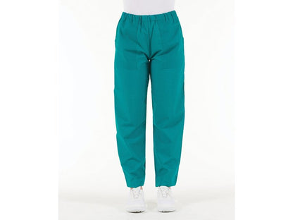 TROUSERS - green cotton - XX-LARGE