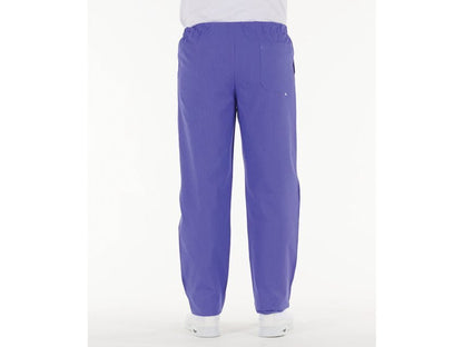 TROUSERS - blue indigo cotton - SMALL