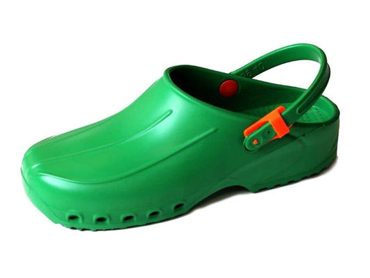 ULTRA LIGHT CLOGS with straps - 46 - green