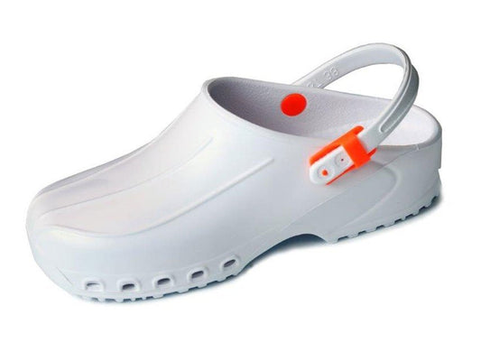 ULTRA LIGHT CLOGS with straps - 46 - white