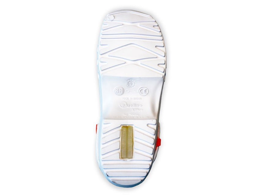 ULTRA LIGHT CLOGS with straps - 46 - white
