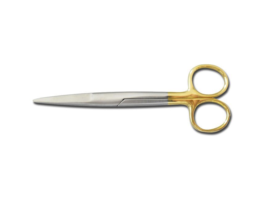 GOLD MAYO SCISSORS straight - 14.5 cm