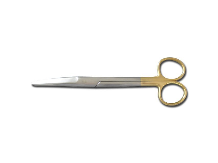 GOLD MAYO SCISSORS curved - 18 cm