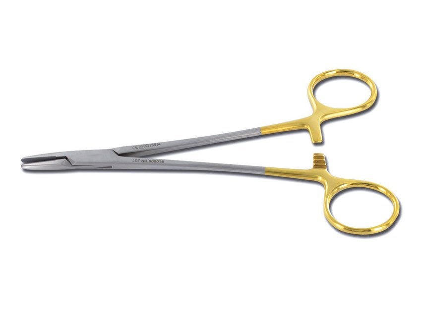 GOLD MAYO HEGAR NEEDLE HOLDER - 26 cm