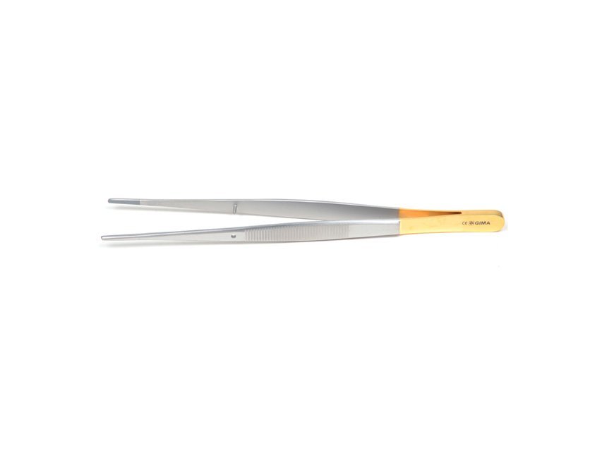 GOLD POTTS SMITH DISSECTING FORCEPS - 18 cm
