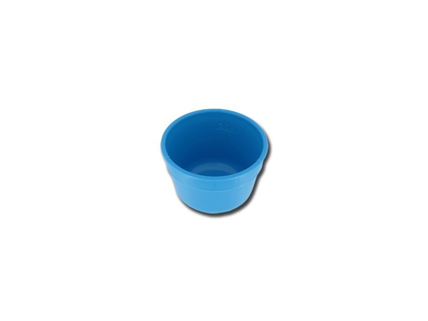 GALLIPOT/LOTION BOWL 60 mm - plastic - graduated 50 ml