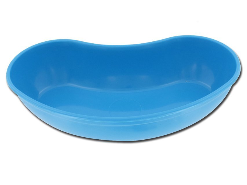 KIDNEY DISH 200X45 mm - plastic - graduated 500 ml