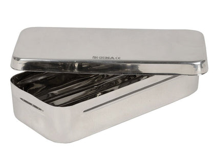 STAINLESS STEEL BOX - 18x8x4 cm