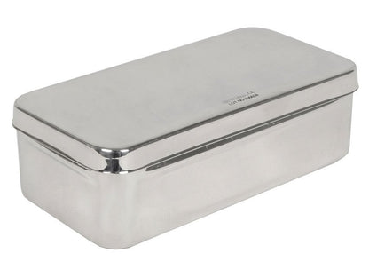STAINLESS STEEL BOX - 20x10x6 cm