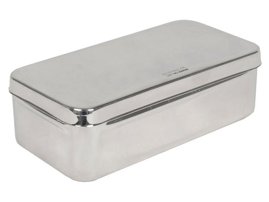 STAINLESS STEEL BOX - 20x10x6 cm