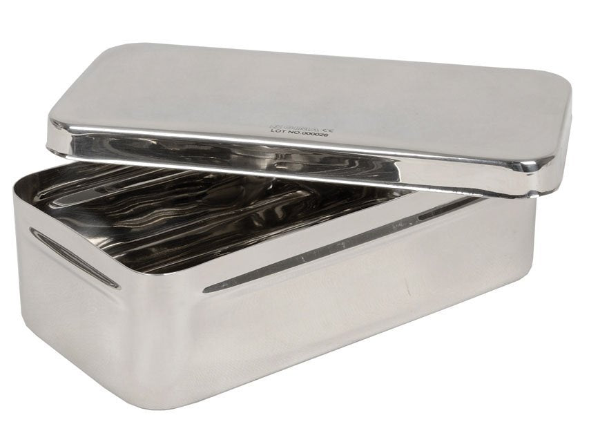 STAINLESS STEEL BOX - 20x10x6 cm