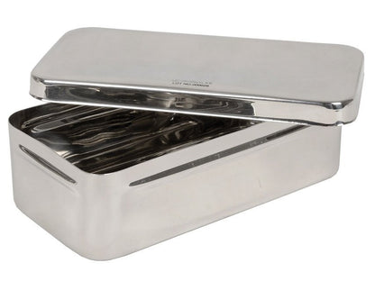 STAINLESS STEEL BOX - 20x10x6 cm
