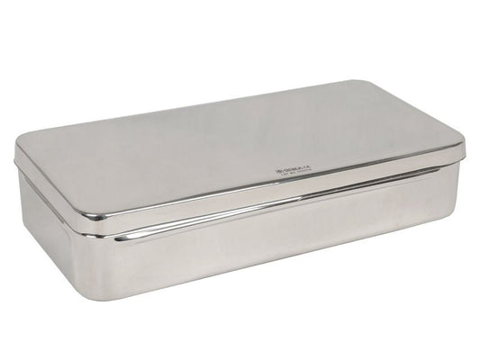 STAINLESS STEEL BOX - 30x15x6 cm