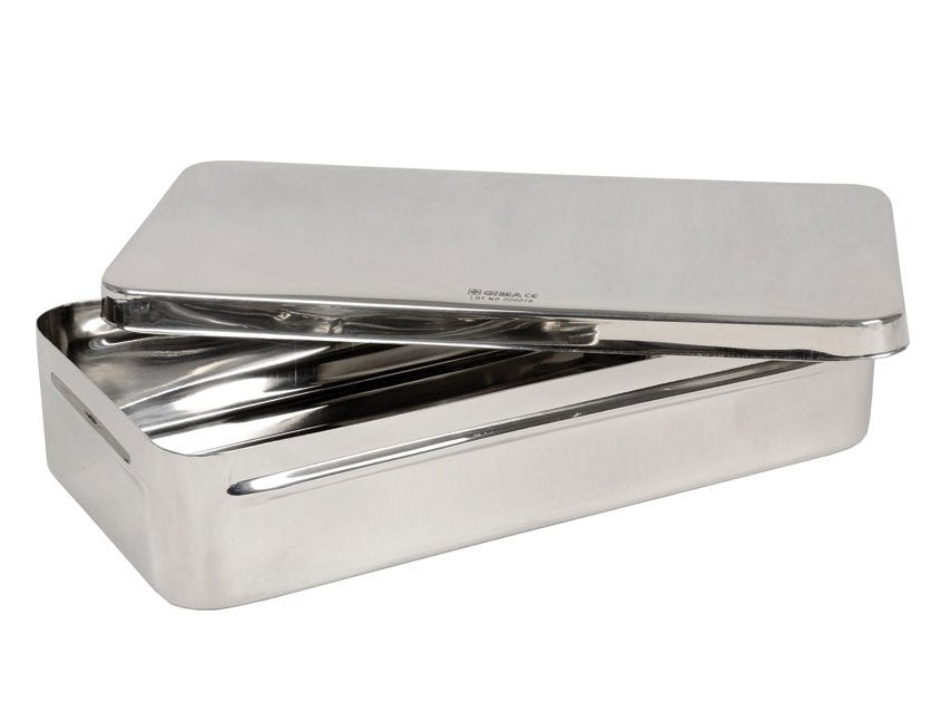 STAINLESS STEEL BOX - 30x15x6 cm
