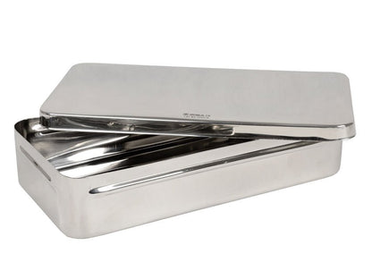 STAINLESS STEEL BOX - 30x15x6 cm