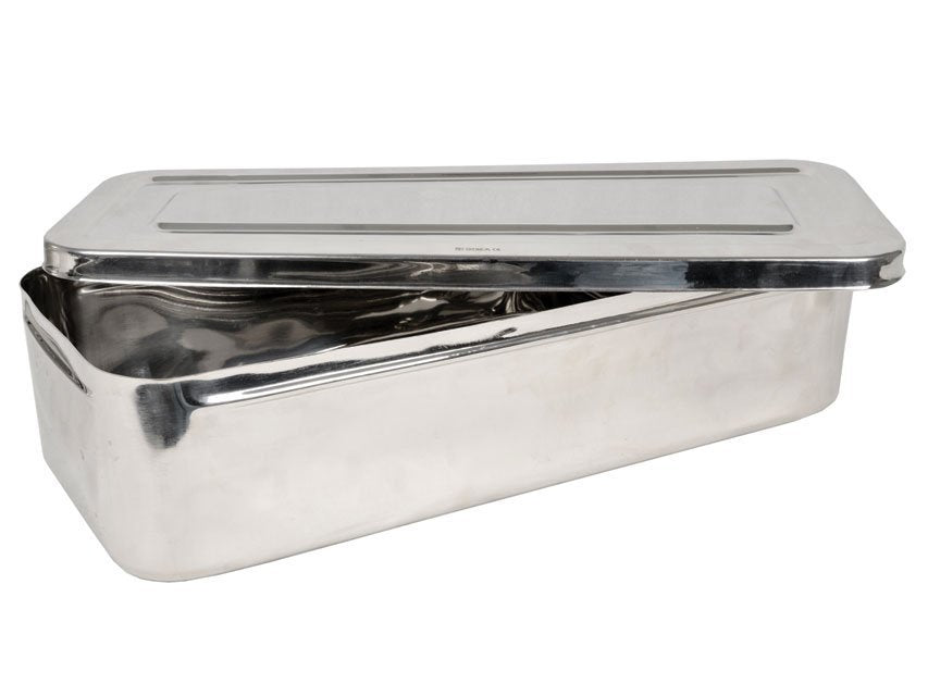 STAINLESS STEEL BOX - 50x20x10 cm