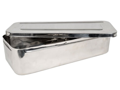STAINLESS STEEL BOX - 50x20x10 cm