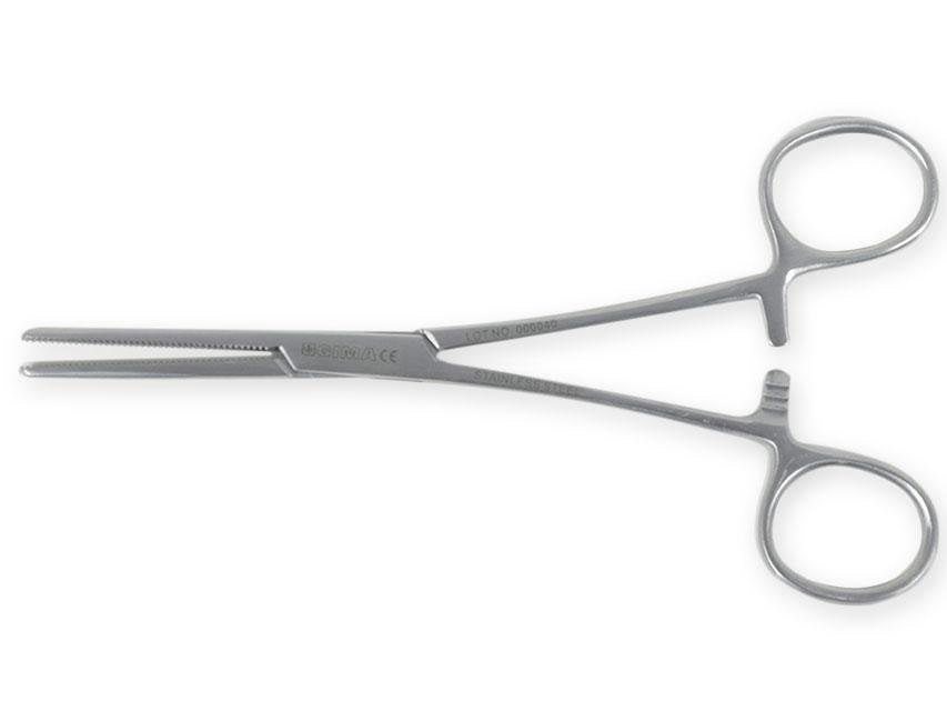 KLEMMER FORCEPS - straight - 20 cm