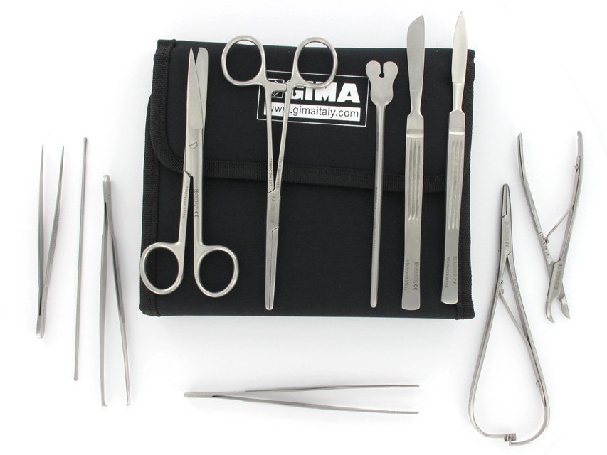 TROUSSE SUPREMA - nylon bag - 11 pieces