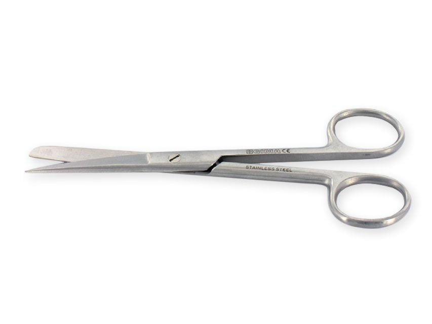 SCISSORS STRAIGHT BLUNT/SHARP - 18 cm