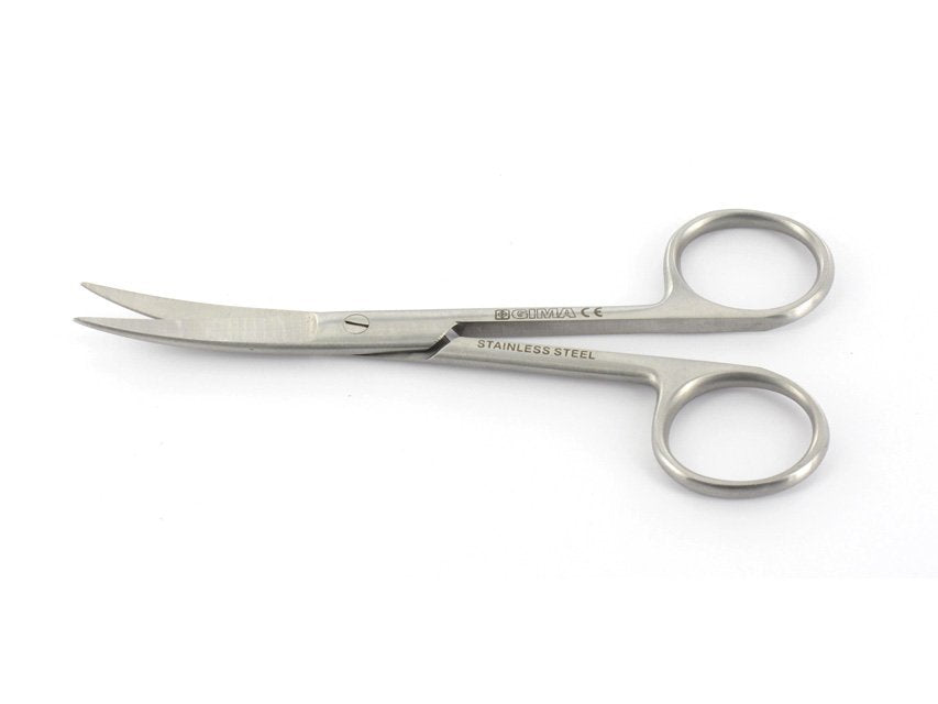 SCISSORS CURVED SHARP/SHARP - 11.5 cm