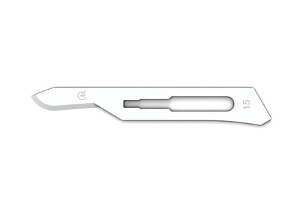 GIMA CARBON STEEL BLADES N. 15 - sterile