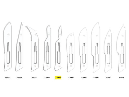 GIMA CARBON STEEL BLADES N. 15c - sterile