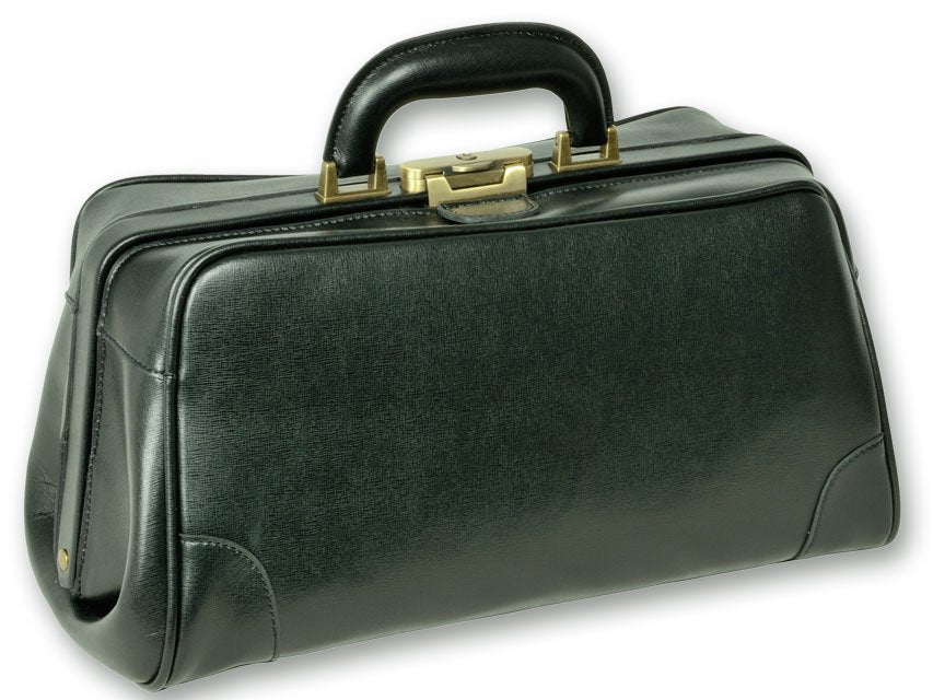 FLORIDA LEATHER BAG - black