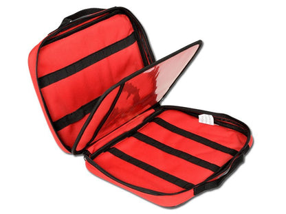 MAXI VIALS BAG - nylon red