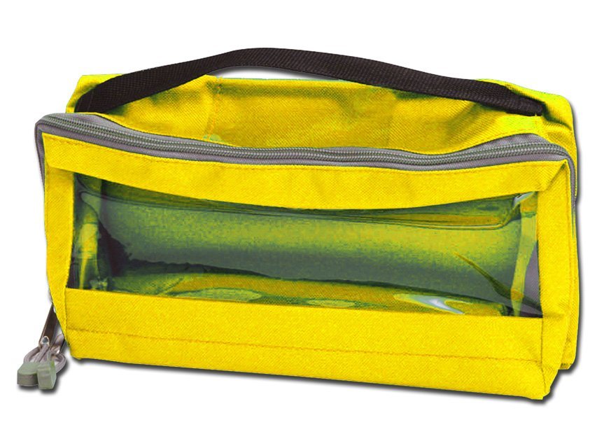 E3 RECTANGULAR BAG padded with window and handle - yellow