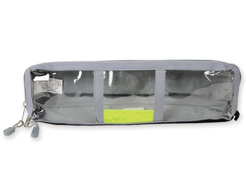 E6 POUCH with window for Smart Pediatric Bag - grey