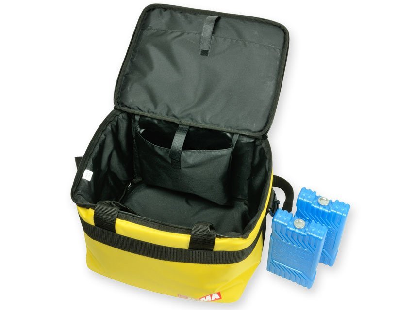THERMAL BAG - yellow nylon