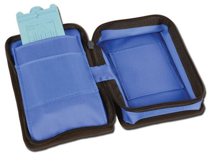 MINI DIABETIC BAG empty - nylon blue