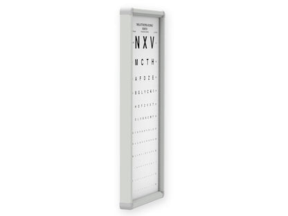 "MONOYER" CHART - 3 m - not illuminated