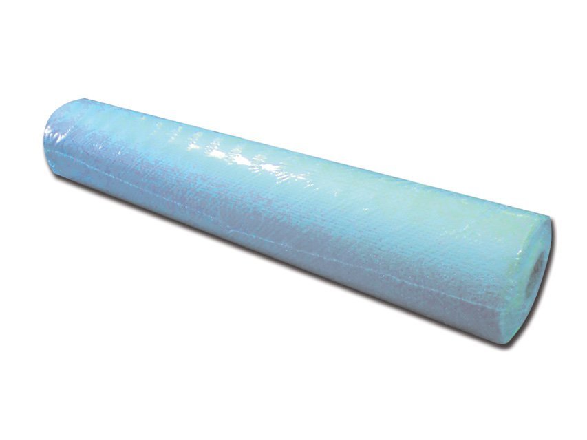EMBOSSED POLYTHENE ROLL - 50m x 50cm - light blue