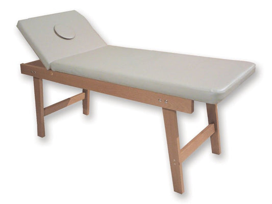 WOODEN COUCH WITH HOLE