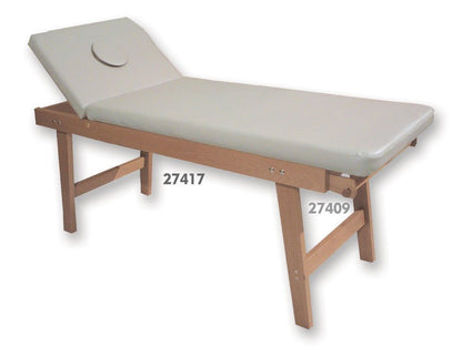 WOODEN COUCH WITH HOLE