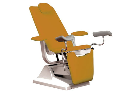 GYNEX BED CHAIR with roll holder - metal apricot