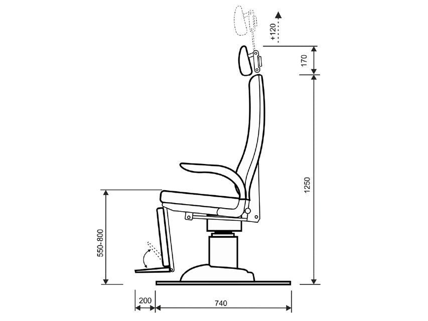 NEW OTO P/V ENT CHAIR - green Melbourne