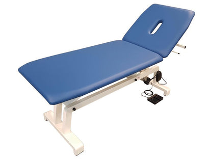 ELECTRIC HEIGHT ADJUSTABLE TREATMENT TABLE - blue