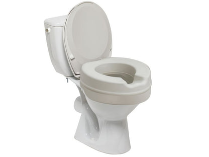 CONTACT PLUS SOFT RAISED TOILET SEAT with lid
