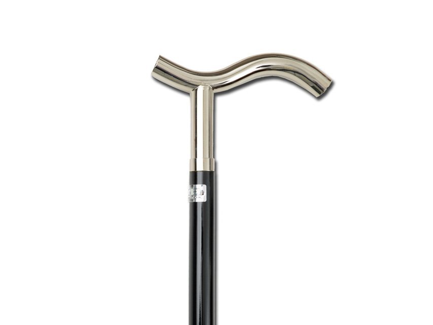 LEONARDO WOOD STICK - metal - "T" handle