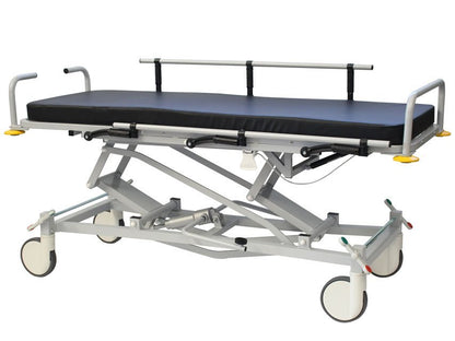 PROFESSIONAL HEIGHT ADJUSTABLE PATIENT TROLLEY with TR and RTR