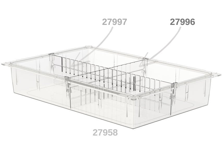 DIVIDER 400x100 mm for ISO drawer