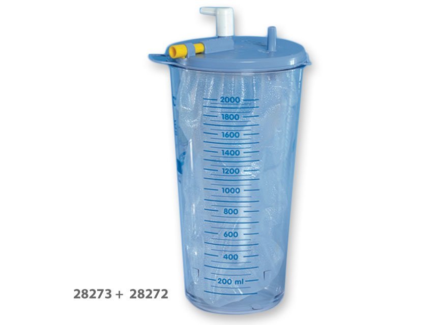 DISPOSABLE LINER 2 l WITH COVER for 28272